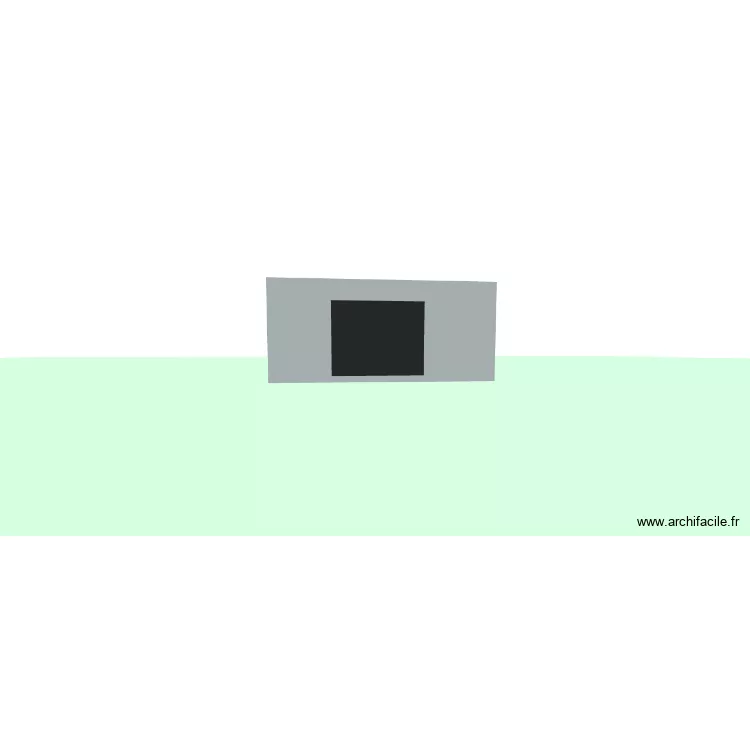 Garage Mick. Plan de 1  et 42 m²