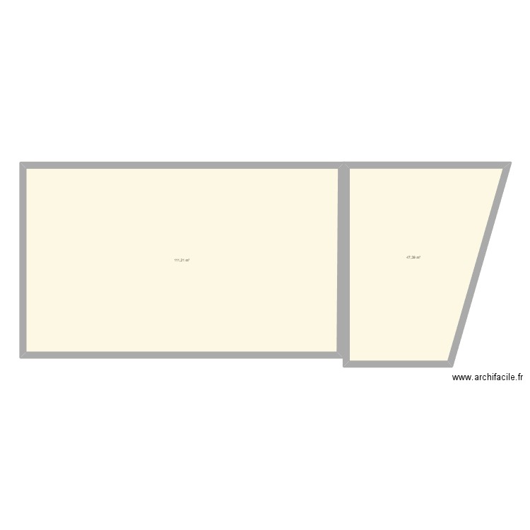 Plan maison St Privat rectifié. Plan de 0 pièce et 0 m2
