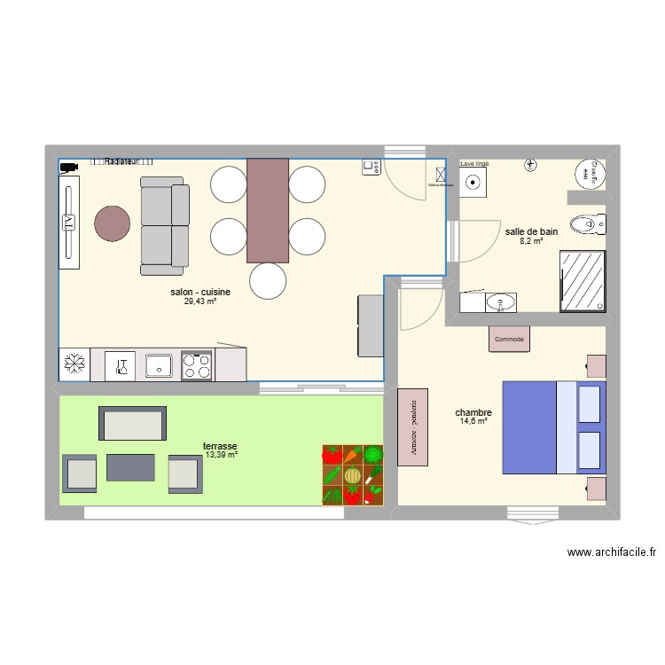 domotique ok. Plan de 0 pièce et 0 m2