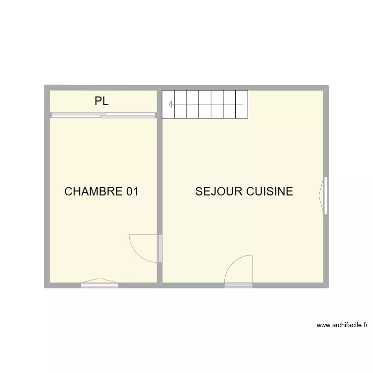 PLAN SAINTE FELICITE AM RDC. Plan de 