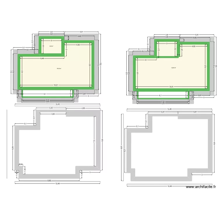 dp piscine. Plan de dp piscine. Plan de