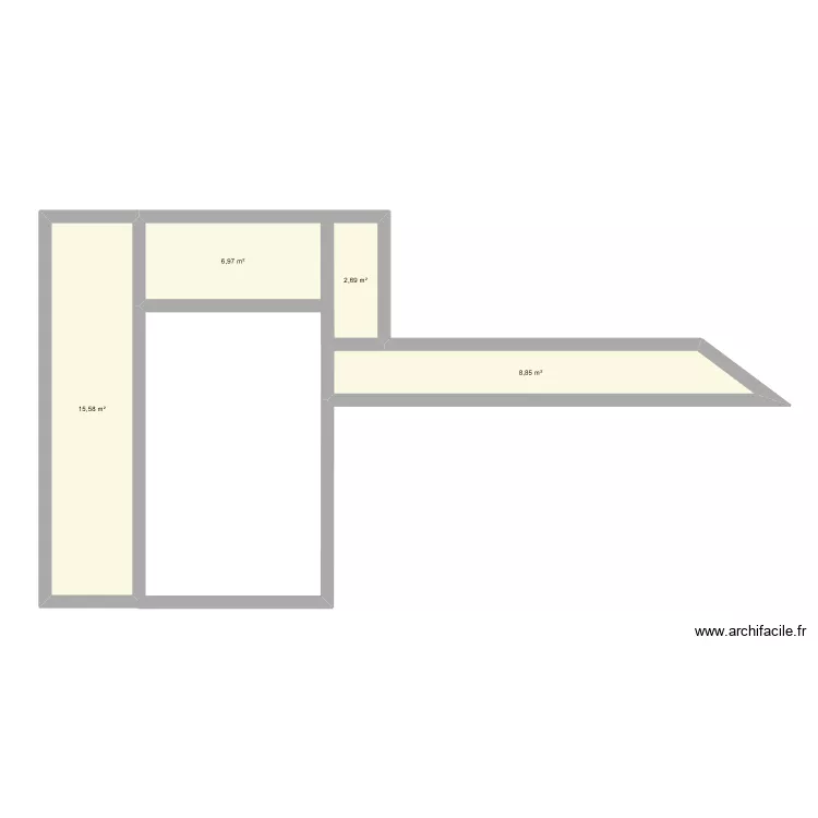 plan. Plan de 4 Pièces et 34 m² plan. Plan de 4 Pièces et 34 m²