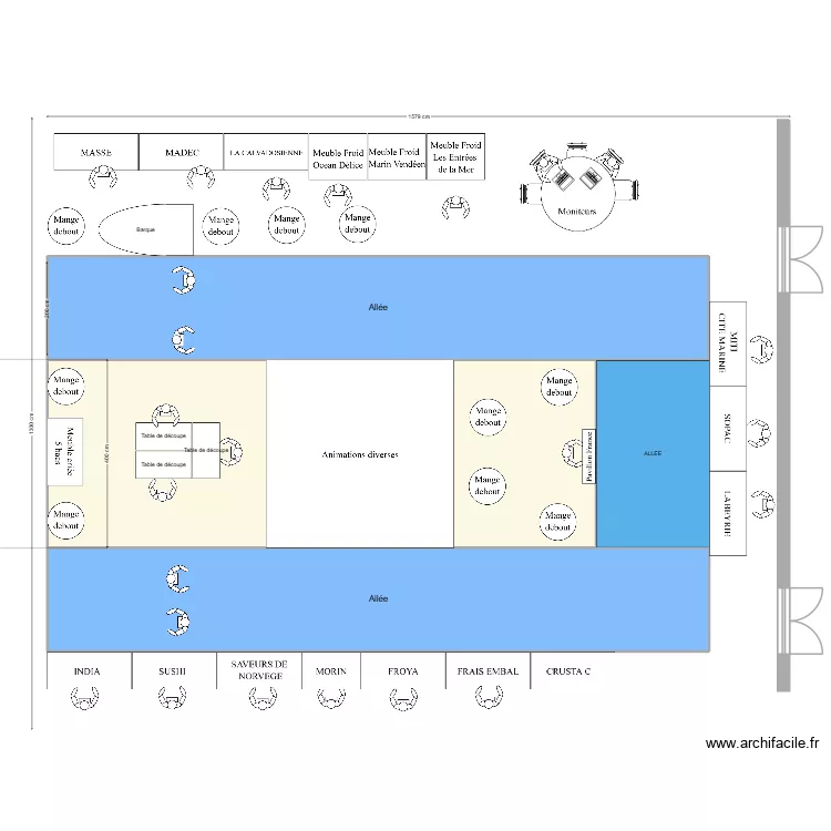 Salon2. Plan de Salon2. Plan de