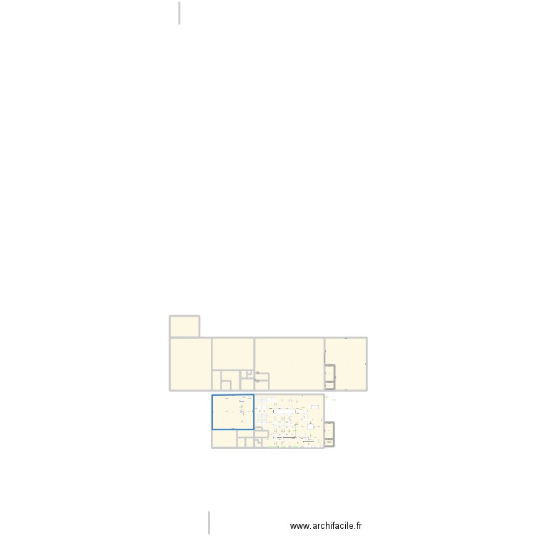 BT2025-1. Plan de 28 pièces et 3075 m2