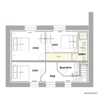V4 - Maison Pleudihen Rez-de-chaussée