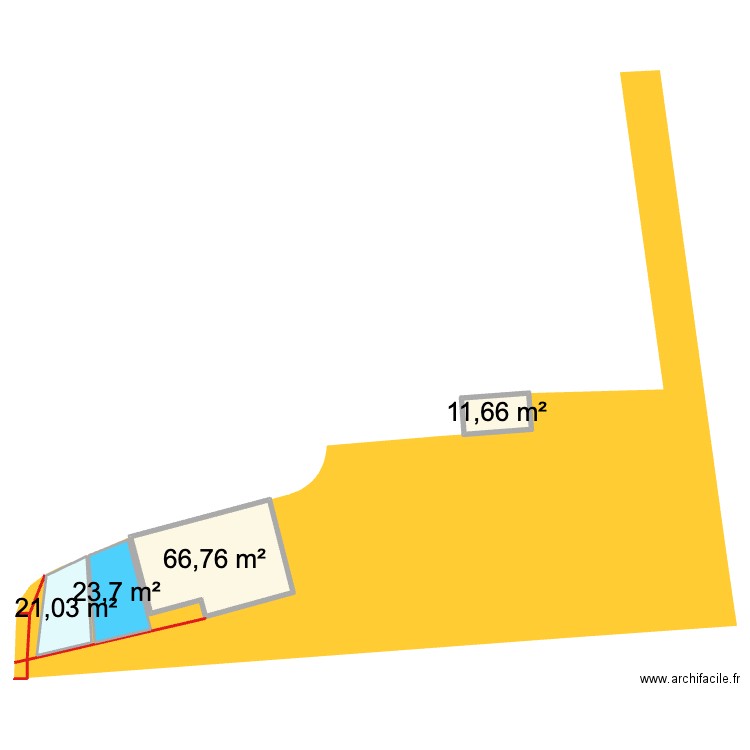 parking2. Plan de 4 pièces et 123 m2