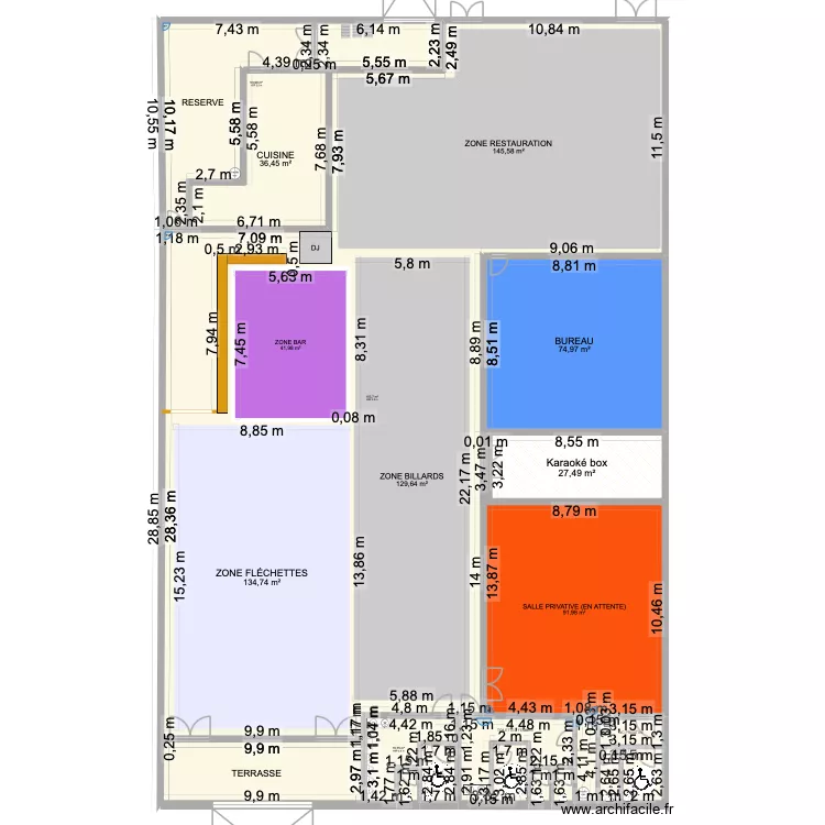 PLAN LA CASERNE FINAL. Plan de 19 Pièces et 1379 m²