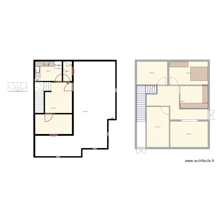 plan4. Plan de 9 pièces et 184 m2