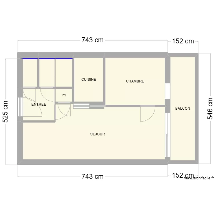 Seignosse Appt 512 r&eacute;novation B. Plan de 