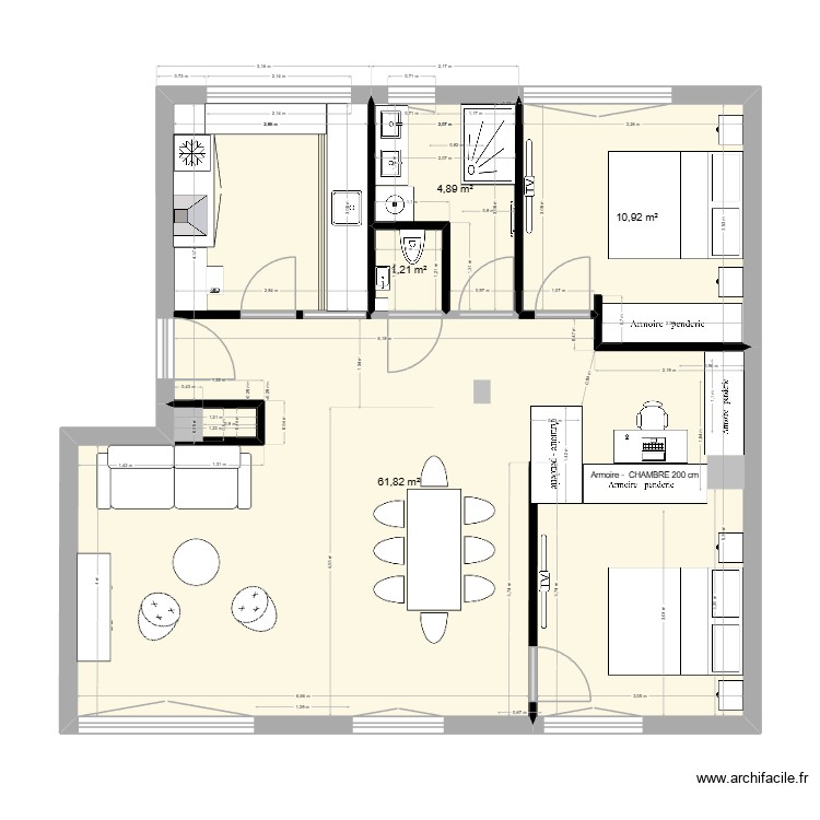 GAUTIER papa 6. Plan de 0 pièce et 0 m2 GAUTIER papa 6. Plan de 0 pièce et 0 m2