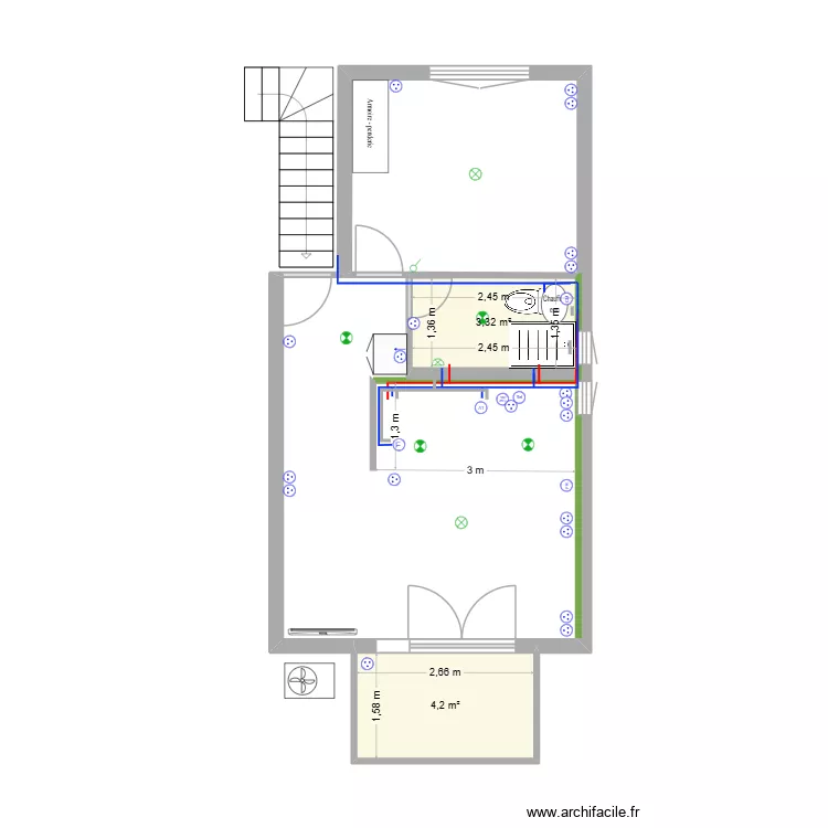 ESCALA 6.0 EAU. Plan de 2 Pièces et 8 m² ESCALA 6.0 EAU. Plan de 2 Pièces et 8 m²