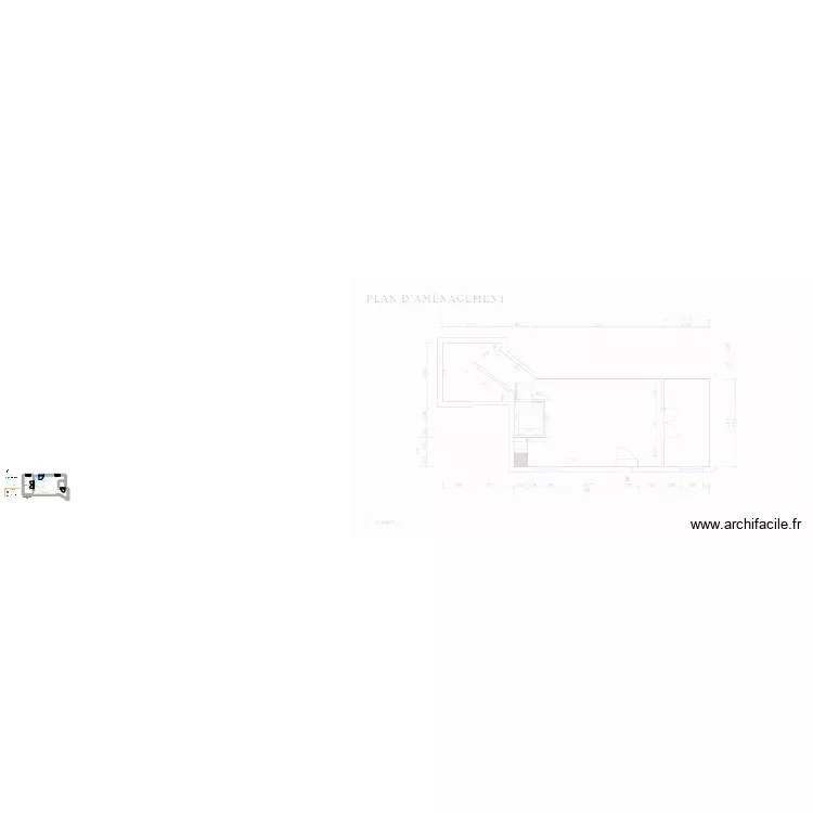 MAM - Plan de masse. Plan de 3  et 38 m²