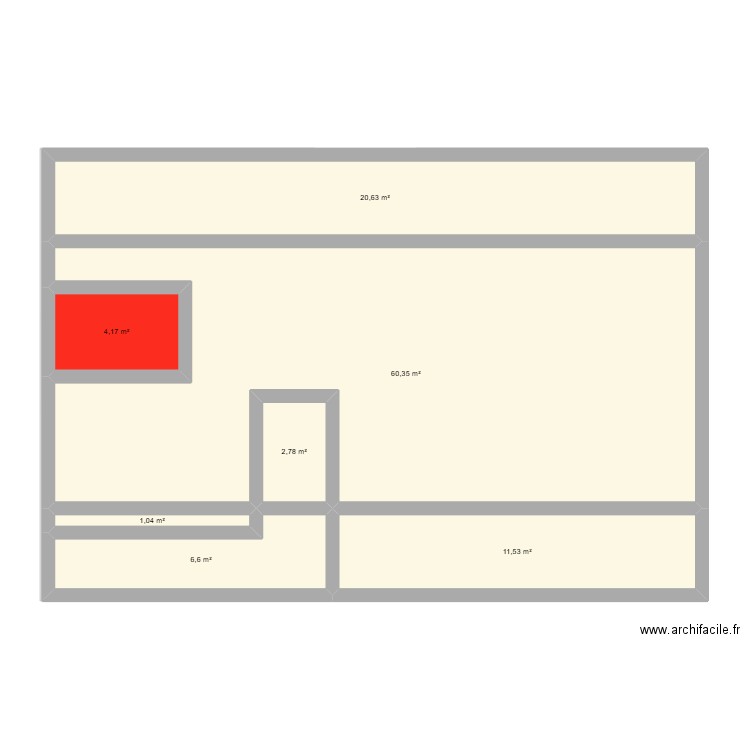 Herbarch. Plan de 11 pièces et 255 m2