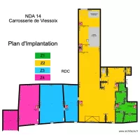 NDA 14 Carrosserie Viessoix Plan D'Implantation