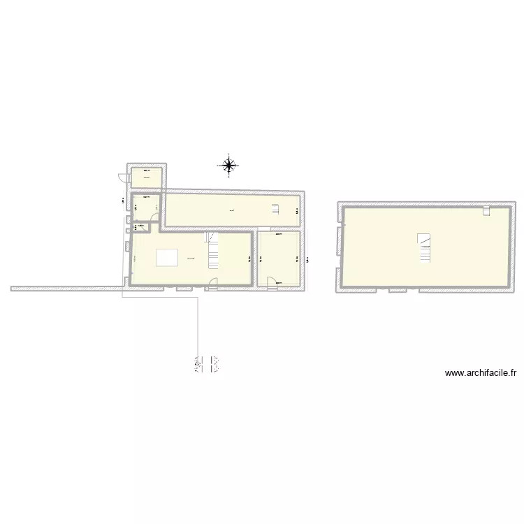 MAISON COMMUNAY projet. Plan de MAISON COMMUNAY projet. Plan de