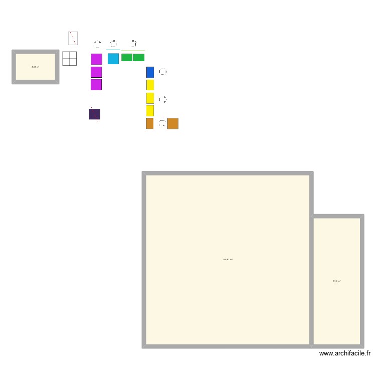 Zone de tri V2. Plan de 0 pièce et 0 m2 Zone de tri V2. Plan de 0 pièce et 0 m2