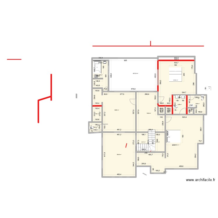fi4n47. Plan de 17 pièces et 221 m2