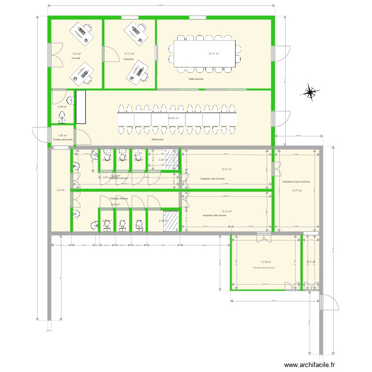 Locaux sociaux et extention Festifruits V2. Plan de 0 pièce et 0 m2 Locaux sociaux et extention Festifruits V2. Plan de 0 pièce et 0 m2