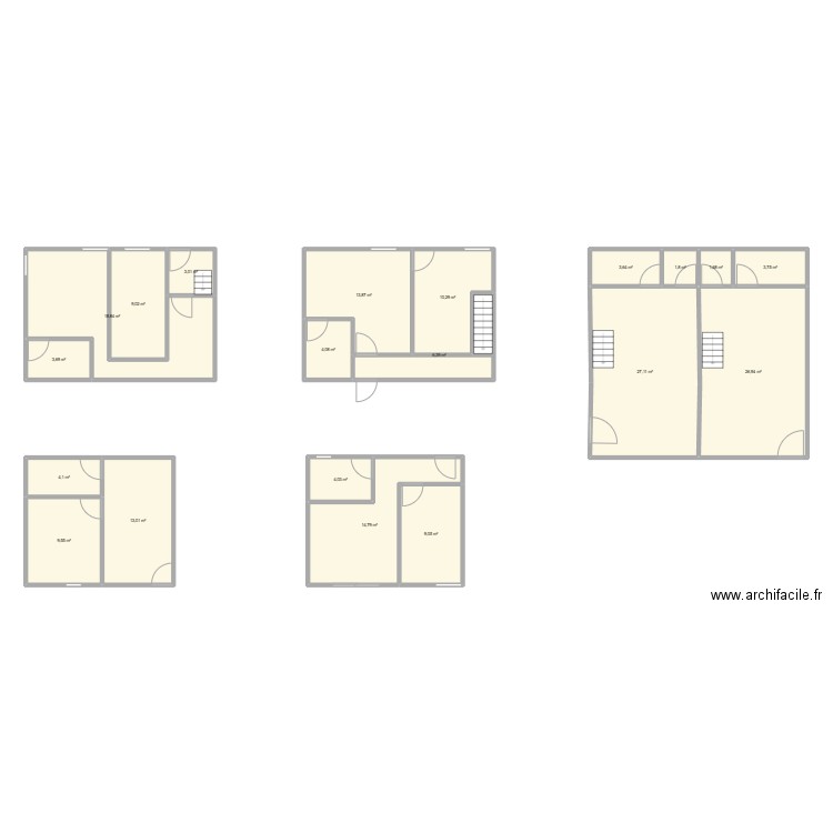 LES HERBIERS maison. Plan de 20 pièces et 189 m2