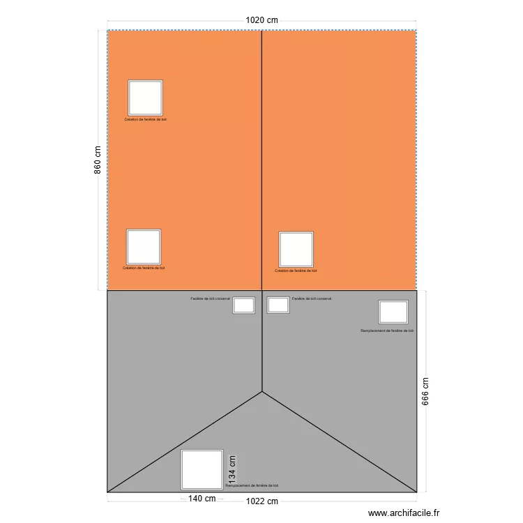 JARVILLE_PLAN_TOITURE_PROJET. Plan de 