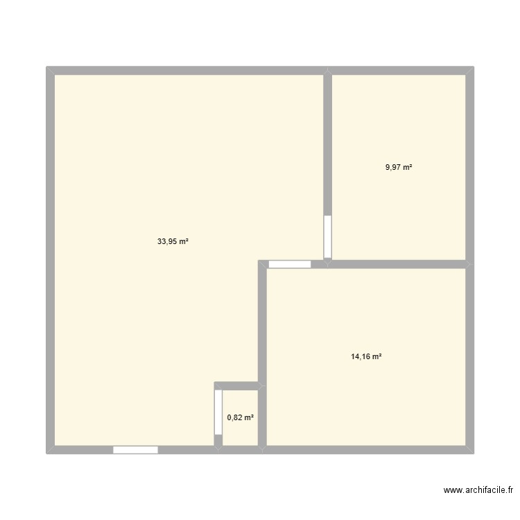 RDC maison. Plan de 0 pièce et 0 m2