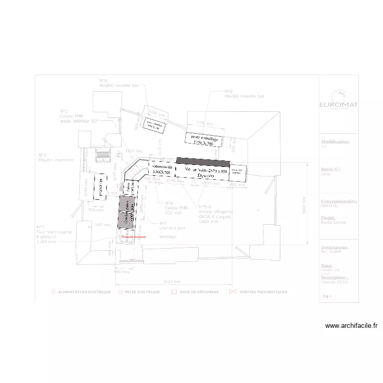 MEILLONNAS. Plan de MEILLONNAS. Plan de