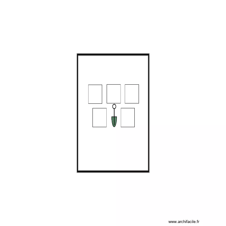 mur hall. Plan de mur hall. Plan de