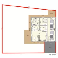 Plan hors parcelle et terrasse 2