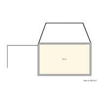 plan de coupe maison pergola