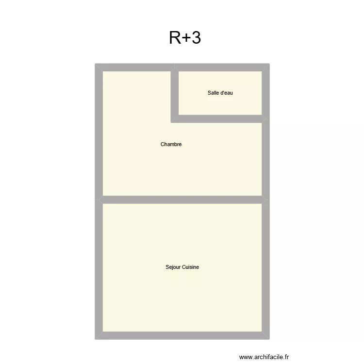 350602589. Plan de 3 Pièces et 49 m² 350602589. Plan de 3 Pièces et 49 m²