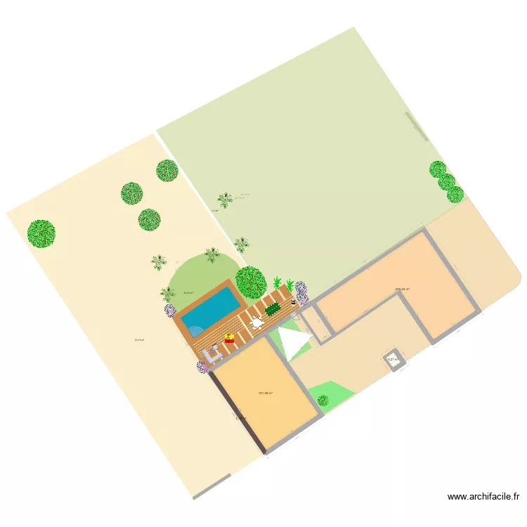 CALVISSON PISCINE. Plan de CALVISSON PISCINE. Plan de