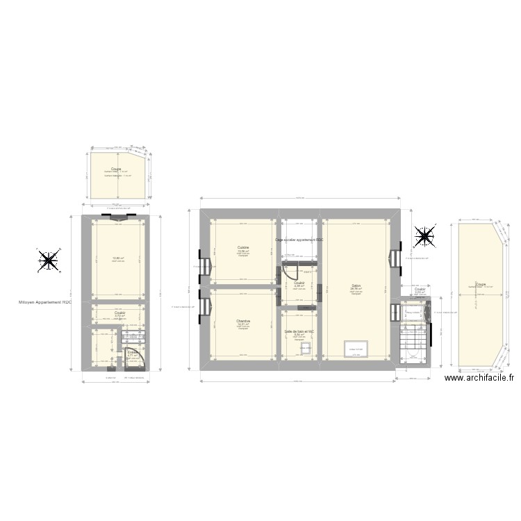 ML24006423 JOLY L. Plan de 12 pièces et 98 m2