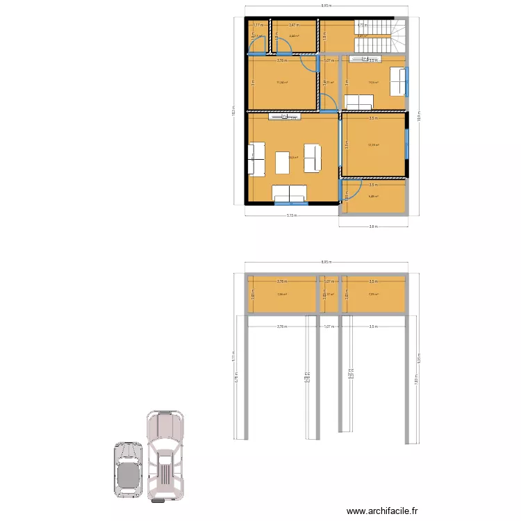 Ddddddggggfddd. Plan de 12  et 100 m²