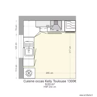 cuisine occas Kelly Toulouse 1300&euro; &agrave; v&eacute;rifier