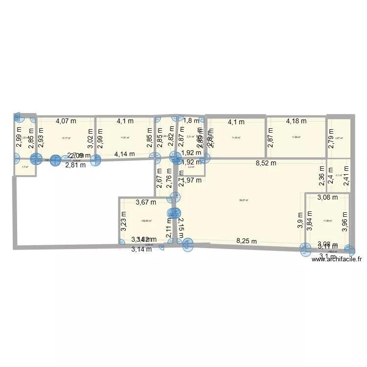 F3 MYTOYEN NOUVEAU. Plan de 18 et 158 m² F3 MYTOYEN NOUVEAU. Plan de 18 et 158 m²