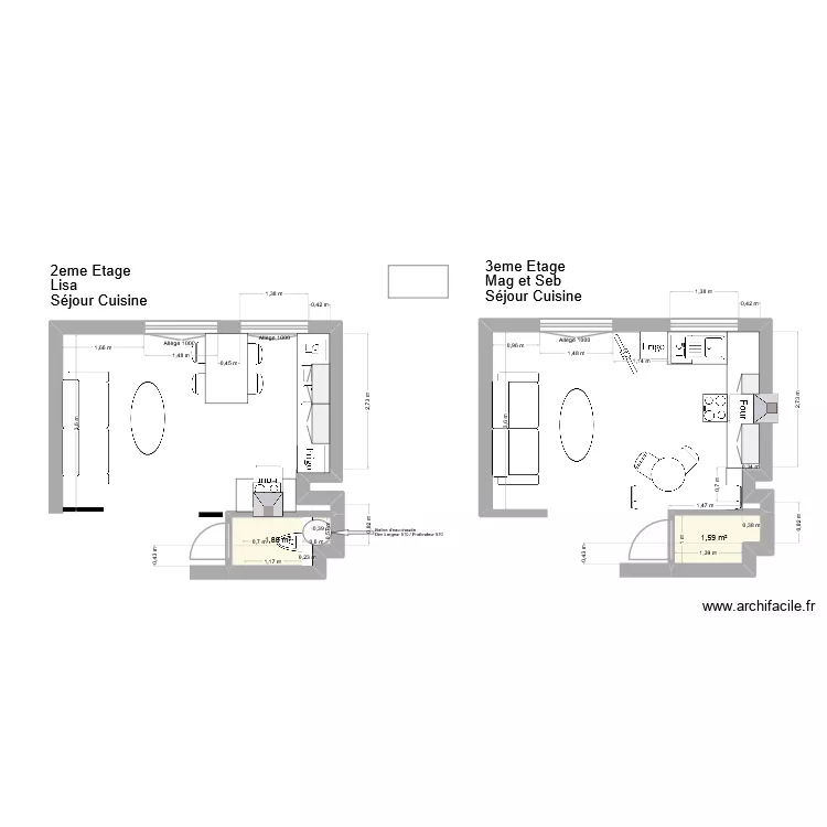 projet cuisine 4. Plan de 