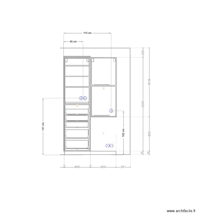buanderie Picardie. Plan de 0 pièce et 0 m2