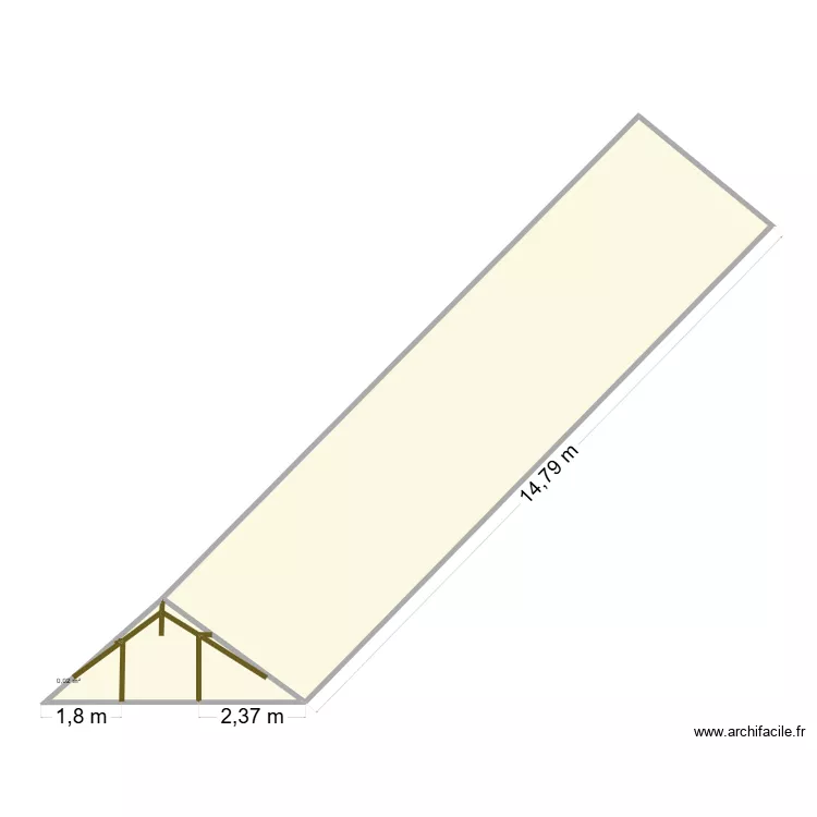 pedelehez karine. Plan de 6 Pièces et 61 m² pedelehez karine. Plan de 6 Pièces et 61 m²