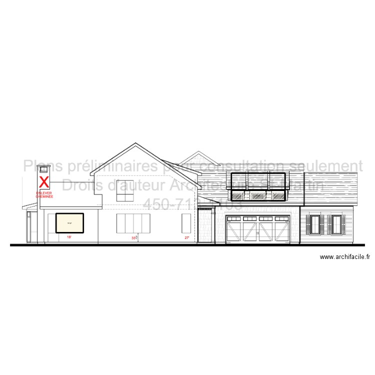 CÔTÉ. Plan de 0 pièce et 0 m2