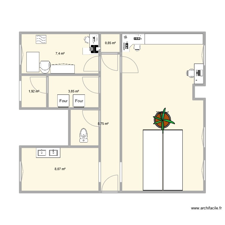 LABO. Plan de 0 pièce et 0 m2 LABO. Plan de 0 pièce et 0 m2