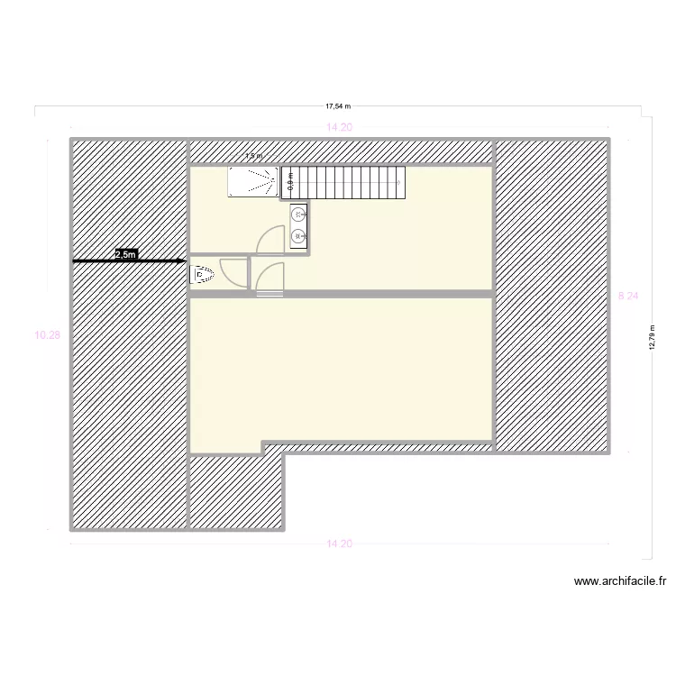 combles MDJ. Plan de 8 Pièces et 148 m² combles MDJ. Plan de 8 Pièces et 148 m²