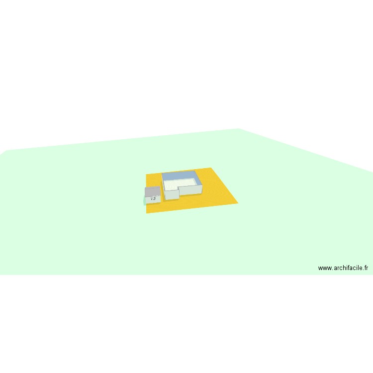 Plan 2 abris 20m2 vpro. Plan de 2 pièces et 116 m2