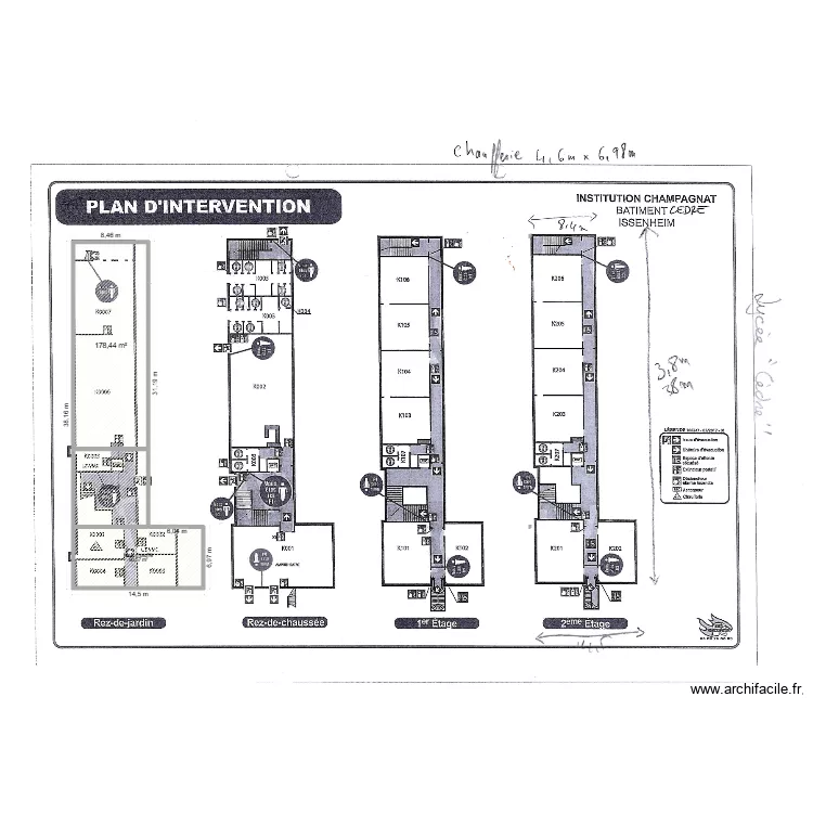 Cedre. Plan de 13 et 1702 m² Cedre. Plan de 13 et 1702 m²