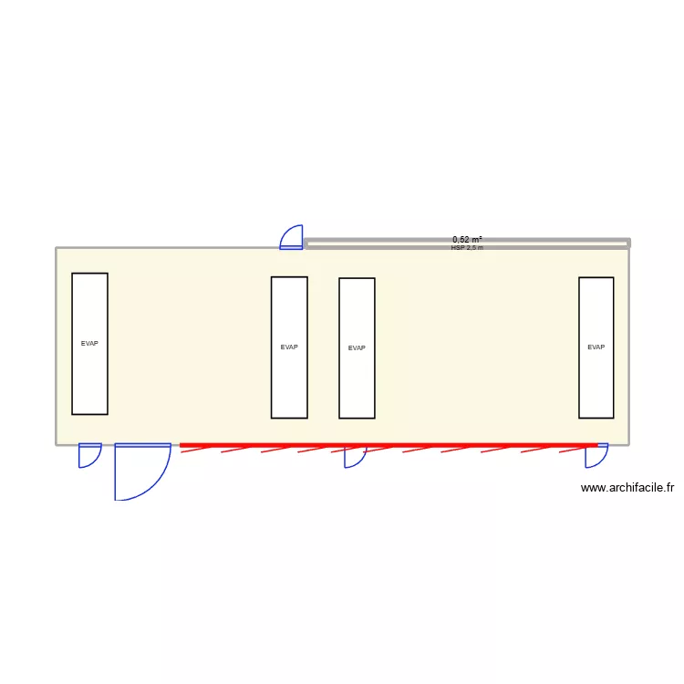 LECL ST AMAND. Plan de 