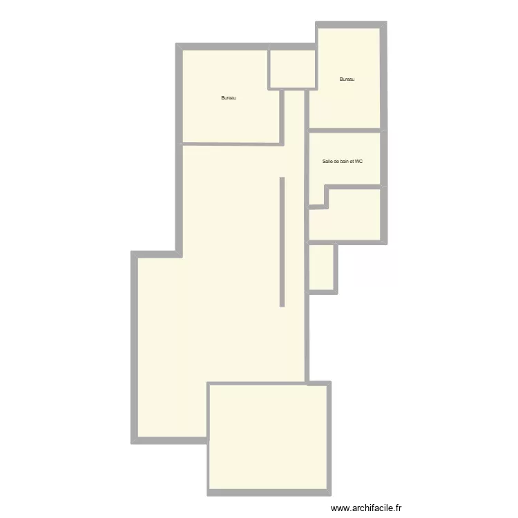 ADJ. Plan de 8  et 124 m²