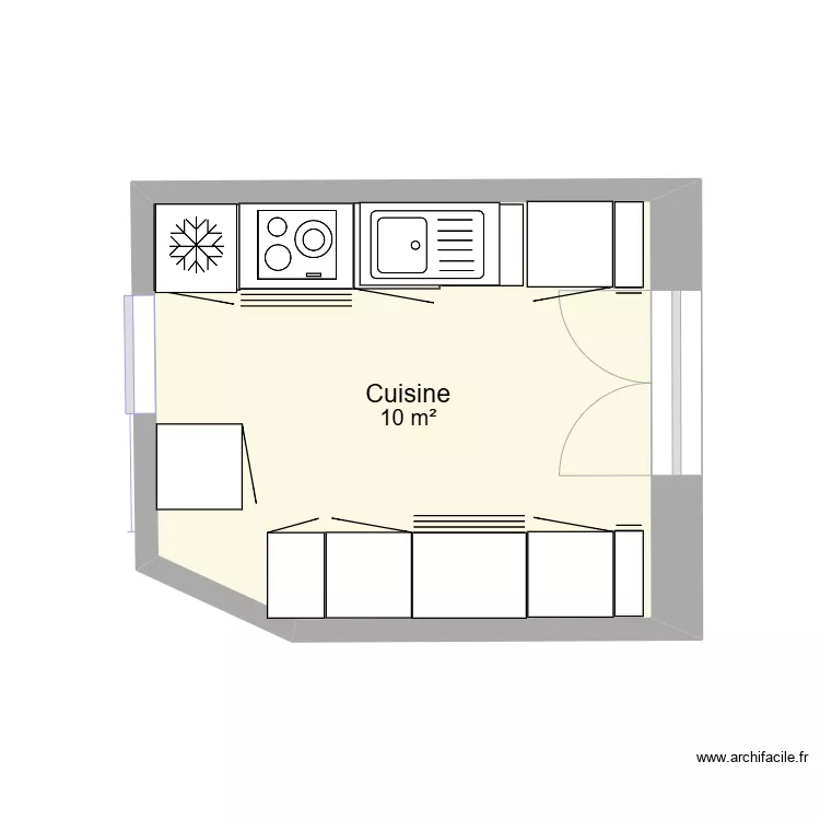 Cuisine Le Pout V1. Plan de Cuisine Le Pout V1. Plan de