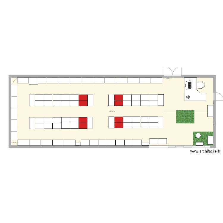 LES RICEYS 2. Plan de 1 pièce et 182 m2