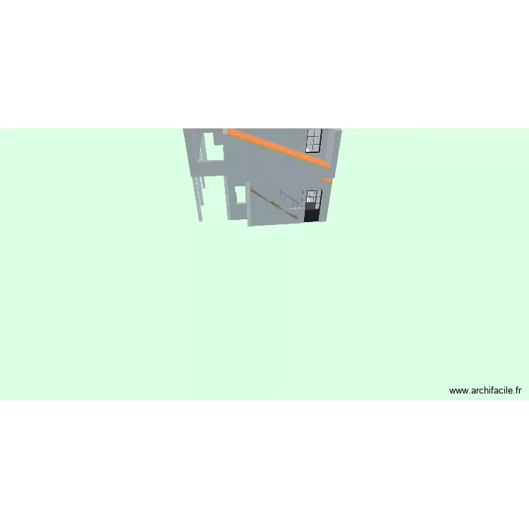 PROJET D' EXTENSION1. Plan de 10  et 177 m²