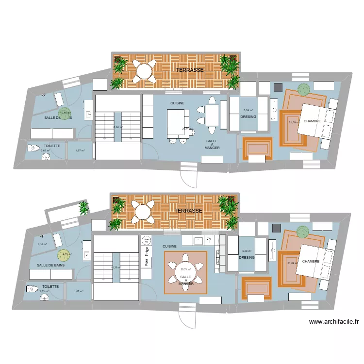 Ujué 1er étage . Plan de Ujué 1er étage . Plan de