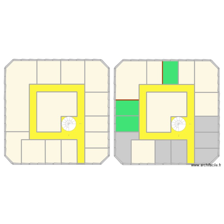 direction Avant New. Plan de 0 pièce et 0 m2